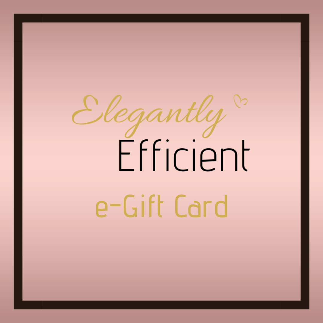 Elegantly Efficient Gift Card