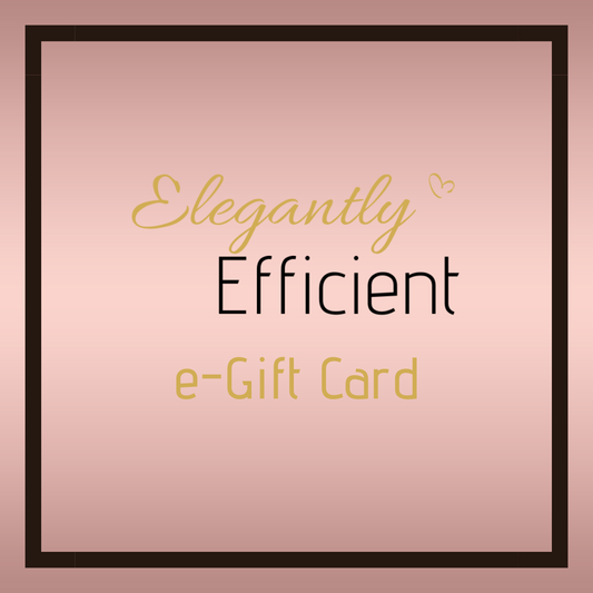 Elegantly Efficient Gift Card