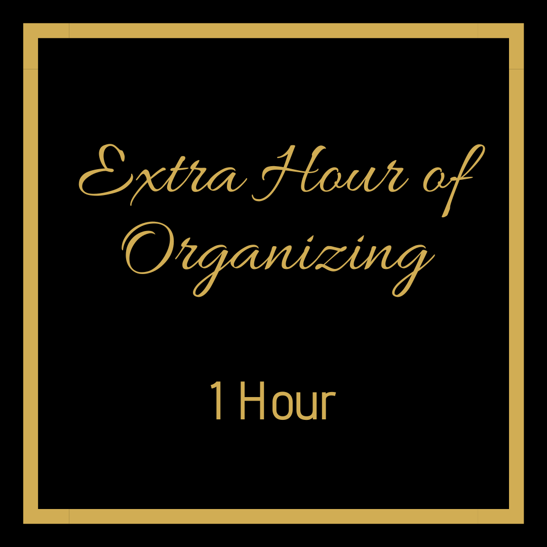 Extra Hour of Organizing